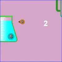 Water Pouring Puzzle Spielszene