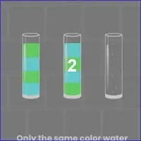 Happy Color Sort Puzzle Spielszene