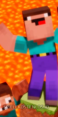  Noob vs Pro But Floor is Lava Minecraft 