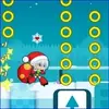 Santa Girl Running Mini GIF