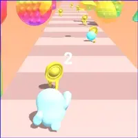 Bubble run Spielszene