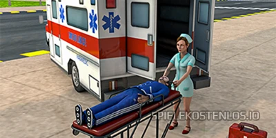  Ambulance Rescue Hospital Game 