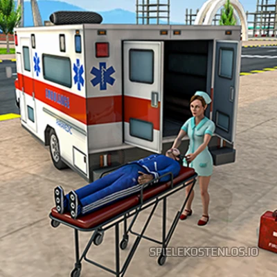  Ambulance Rescue Hospital Game 